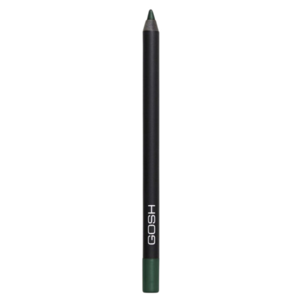 Gosh Velvet Touch Waterproof – Kajal Eye Pencil for Women, Woody Green, 1.2 g Tester