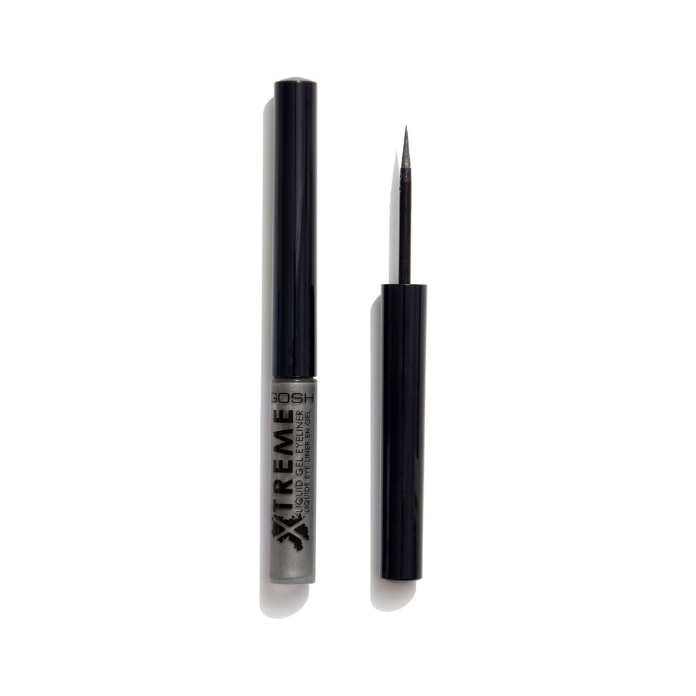 Gosh Xtreme Waterproof – Liquid Eyeliner for Women, 003, Gun Metal, 1.7 ml Tester
