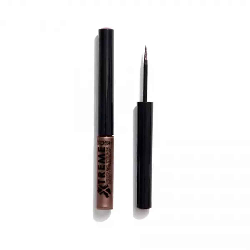 Gosh Xtreme Waterproof – Liquid Eyeliner for Women, 005, Bronze, 1.7 ml Tester