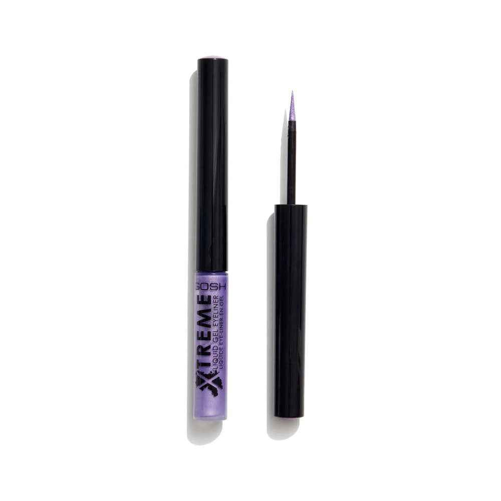 Gosh Xtreme Waterproof – Liquid Eyeliner for Women, 007, Lavander, 1.7 ml Tester