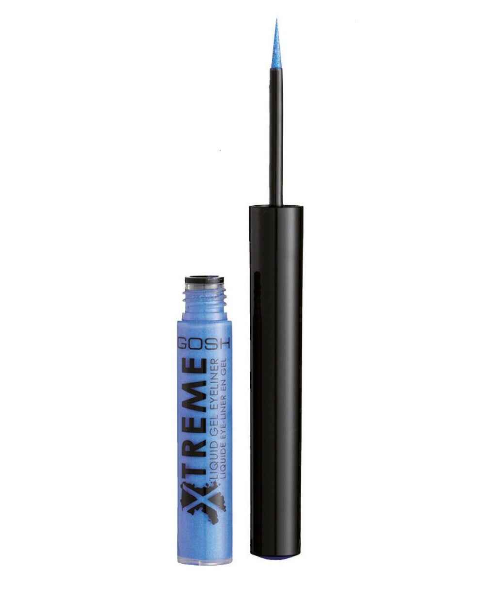 Gosh Xtreme Waterproof – Liquid Eyeliner for Women, 008, Royal Blue, 1.7 ml Tester