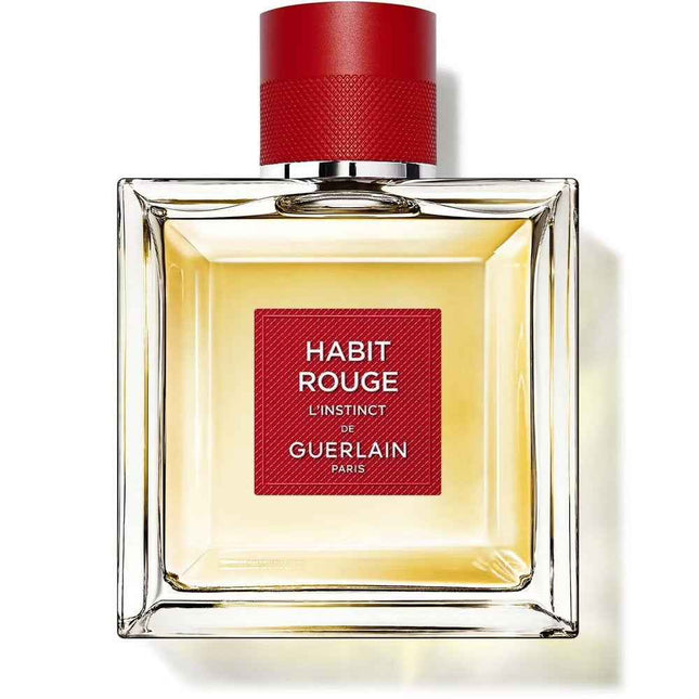 Guerlain Habit Rouge L'Instinct – Eau de Toilette for Men, 100 ml