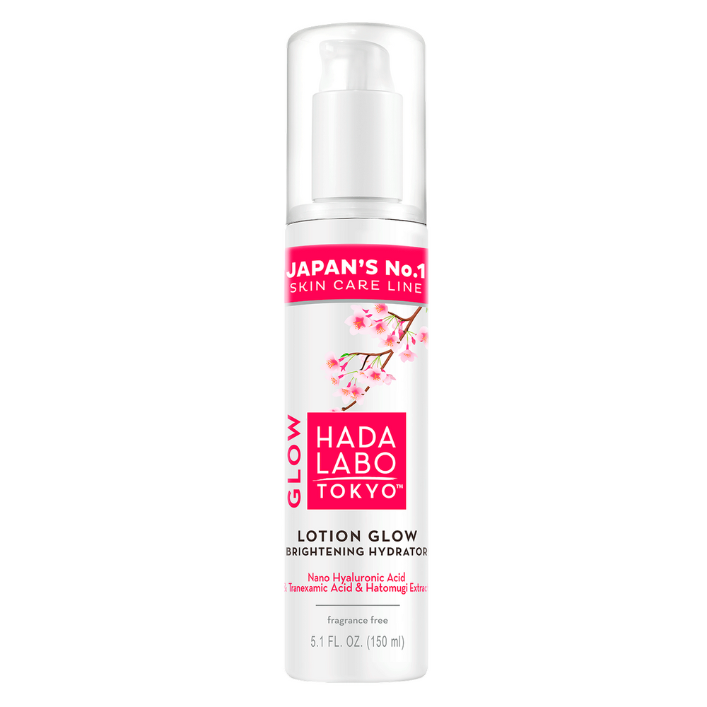 Hada Labo Tokyo Glow Hyaluronic Acid Brightening Day – Lotion for Women, Face, 150 ml