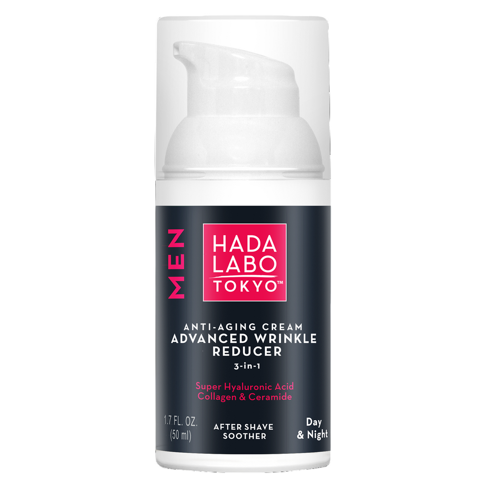 Hada Labo Tokyo Men Collagen Anti-Aging Day – Cream for Women, Face, 50 ml