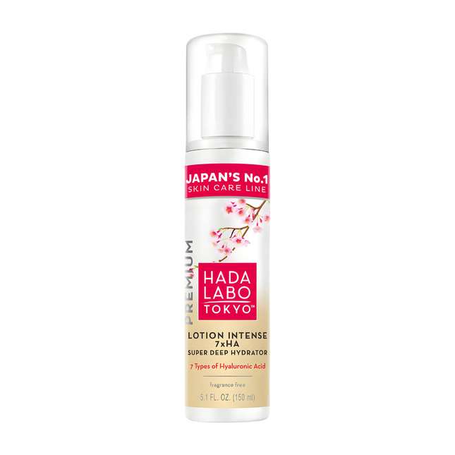 Hada Labo Tokyo Premium 7 x Ha Deep Hydration Day – Lotion for Women, Face, 150 ml