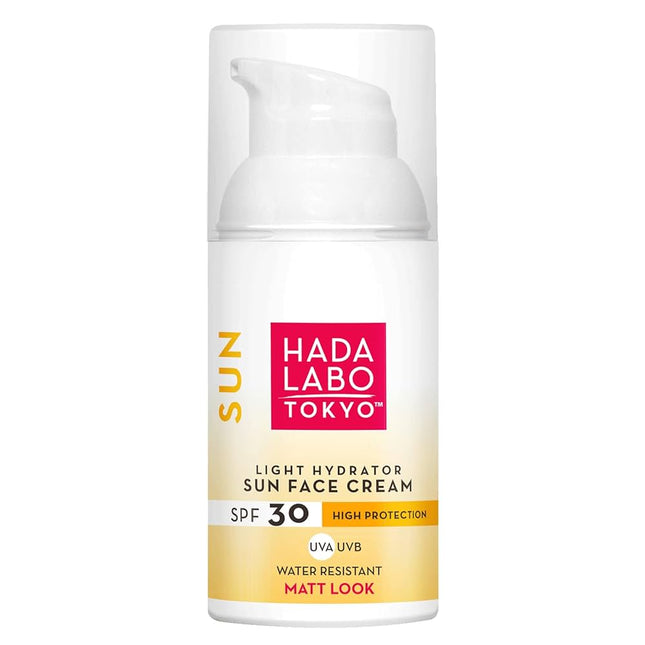Hada Labo Tokyo Sun Unisex, Hyaluronic Acid, Hydrating, Sunscreen Cream, For Face, SPF 30, 50 ml