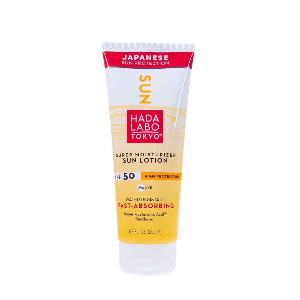 Hada Labo Tokyo Sun Unisex, Hyaluronic Acid, Moisturiser, Sunscreen Lotion, 50, 200 ml