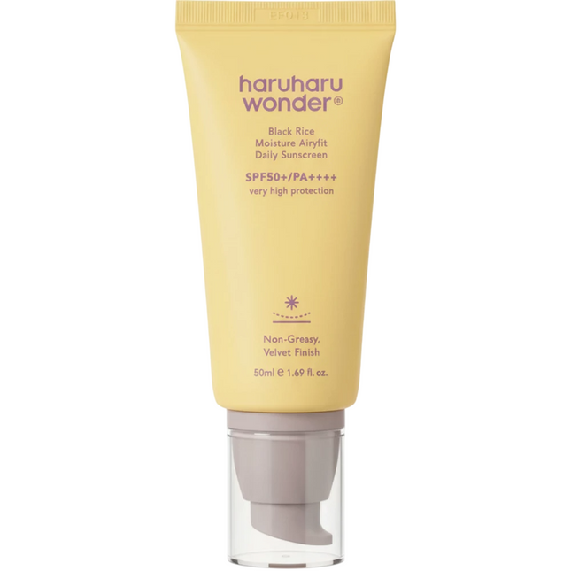 Haruharu Wonder Black Rice Protection – Sunscreen Cream for Women, For Face, SPF50+, 50 ml