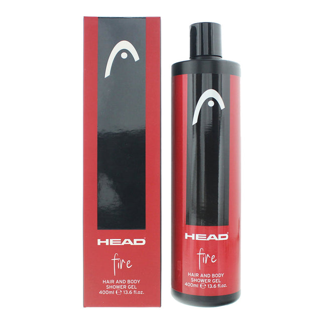 Head Fire – Shower Gel for Men, For All Skin Types, 400 ml