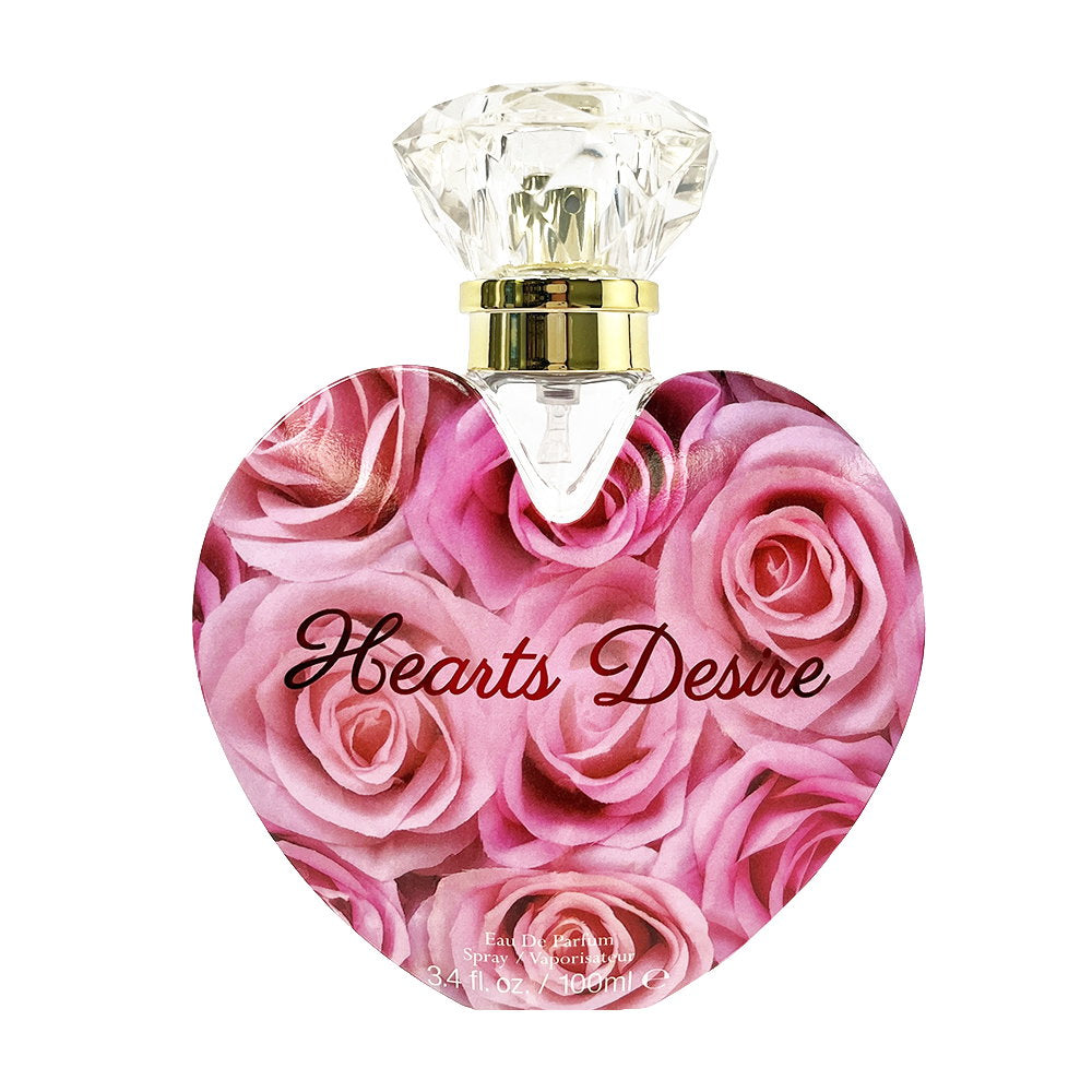 Hearts Desire Pink Rose – Eau de Parfum for Women, 100 ml