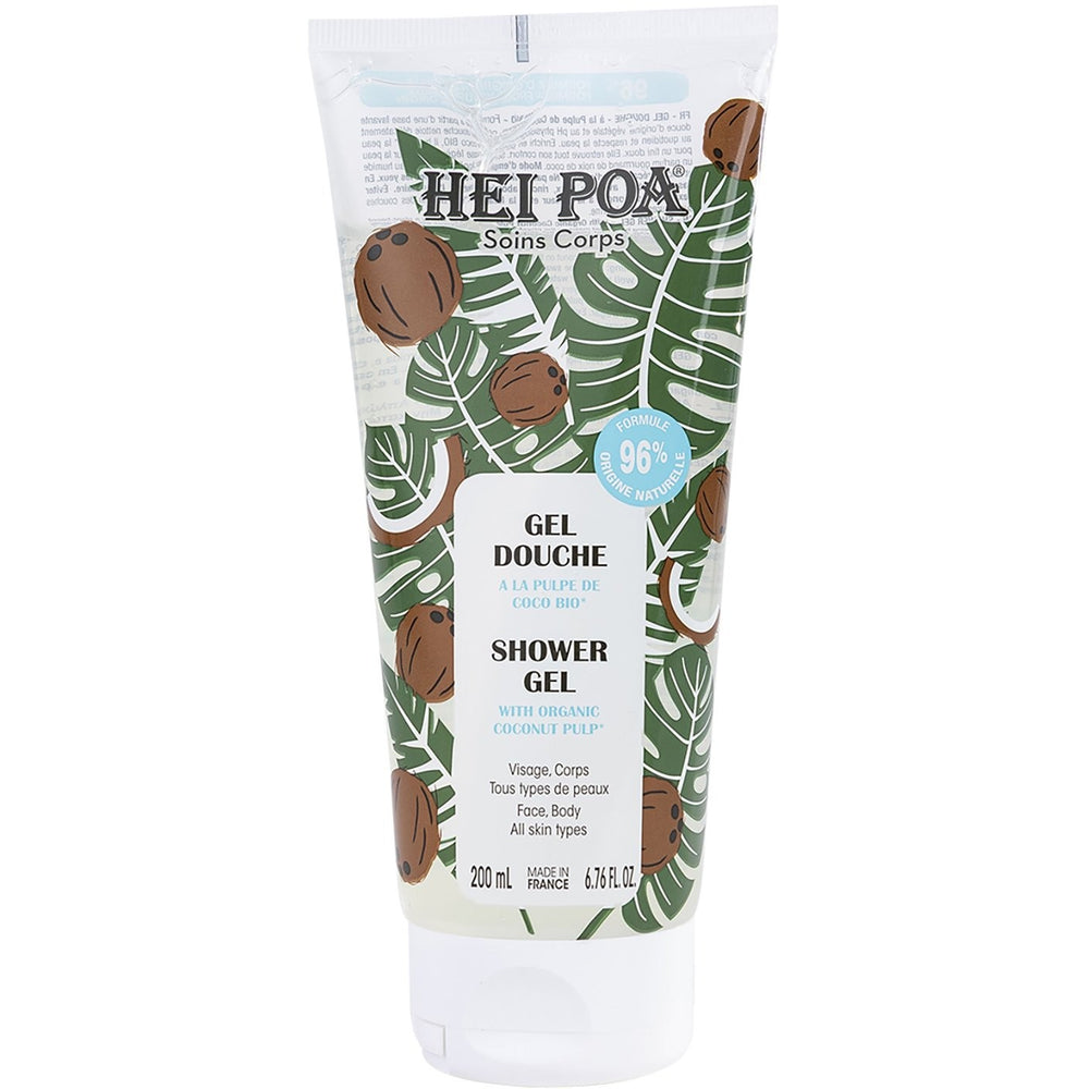 Hei Poa Coconut Pulp Hydrating – Shower Gel for Women, For All Skin Types, 200 ml