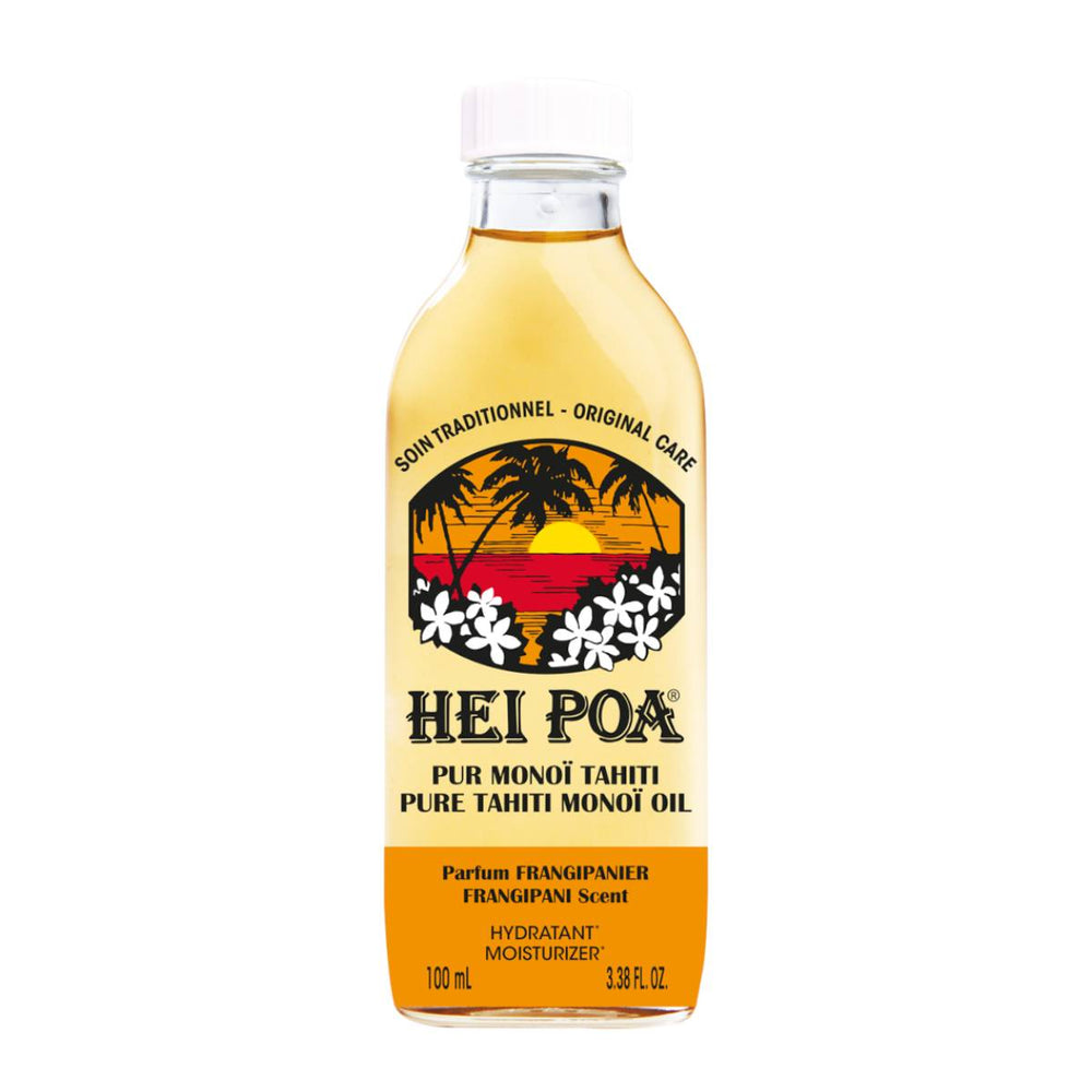 Hei Poa Pure Thaiti Manoi Moisturising Frangipani – Body Oil for Women, 100 ml