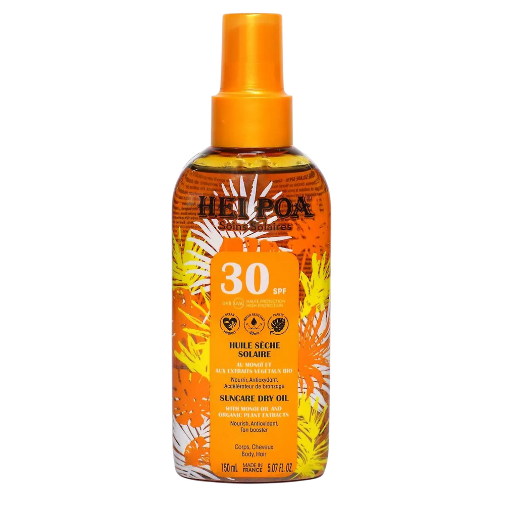 Hei Poa Suncare Sun Protection – Sunscreen Spray Unisex, SPF 30, 150 ml