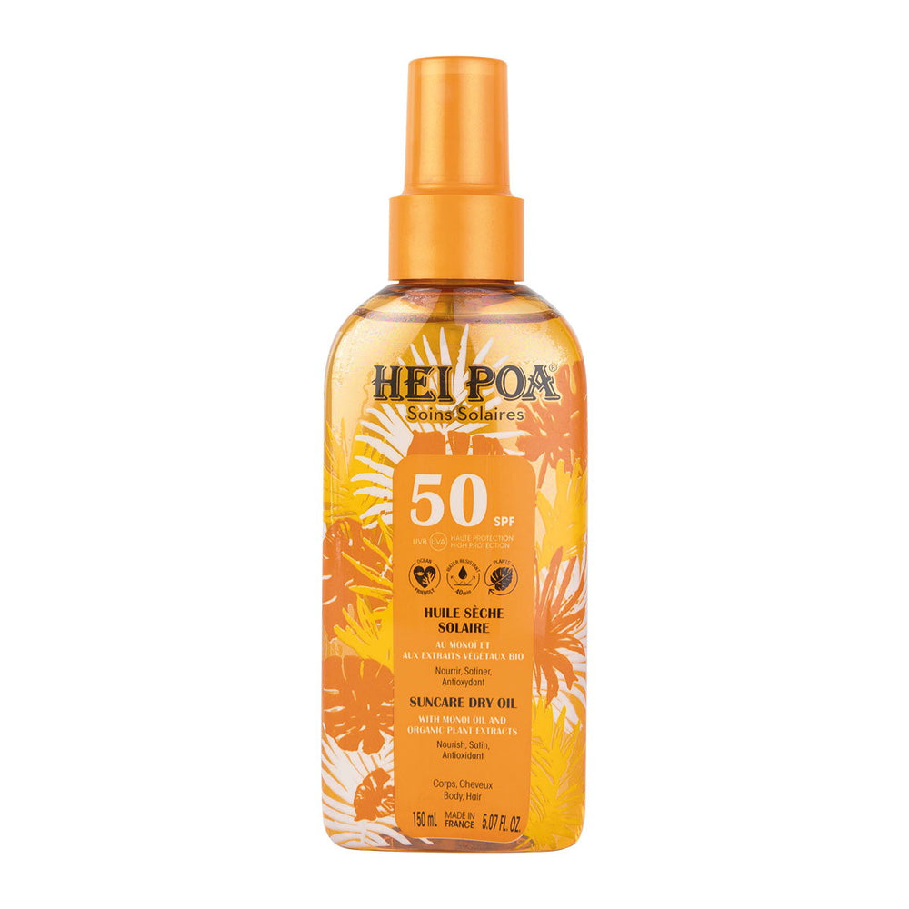 Hei Poa Suncare Sun Protection – Sunscreen Spray Unisex, SPF 50, 150 ml