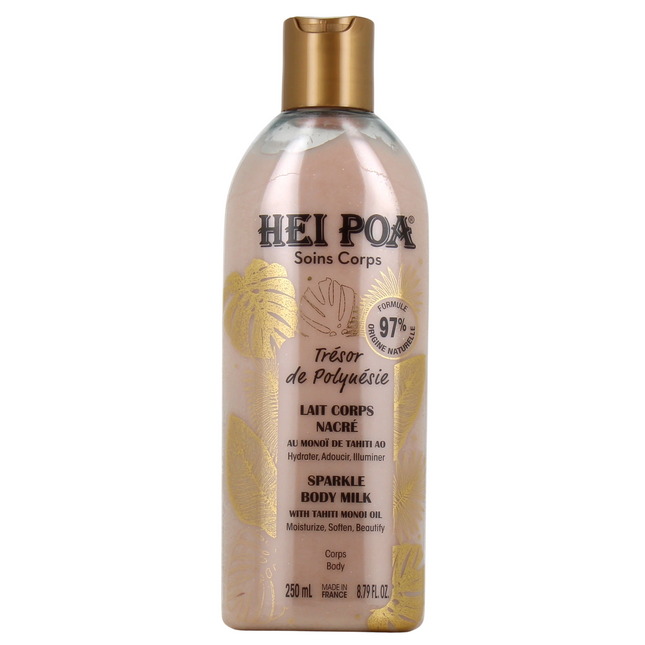 Hei Poa Tresor De Polynesie Sparkling – Body Milk for Women, 250 ml