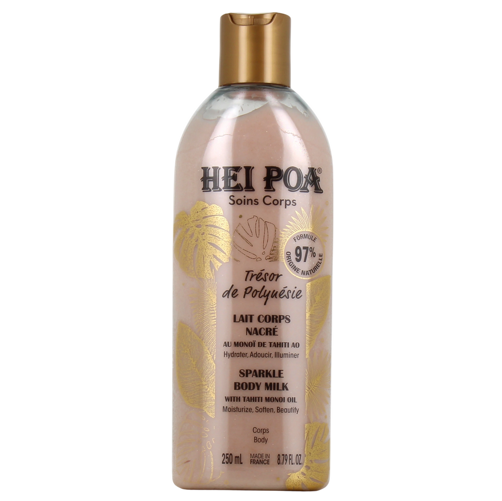 Hei Poa Tresor De Polynesie Sparkling – Body Milk for Women, 250 ml