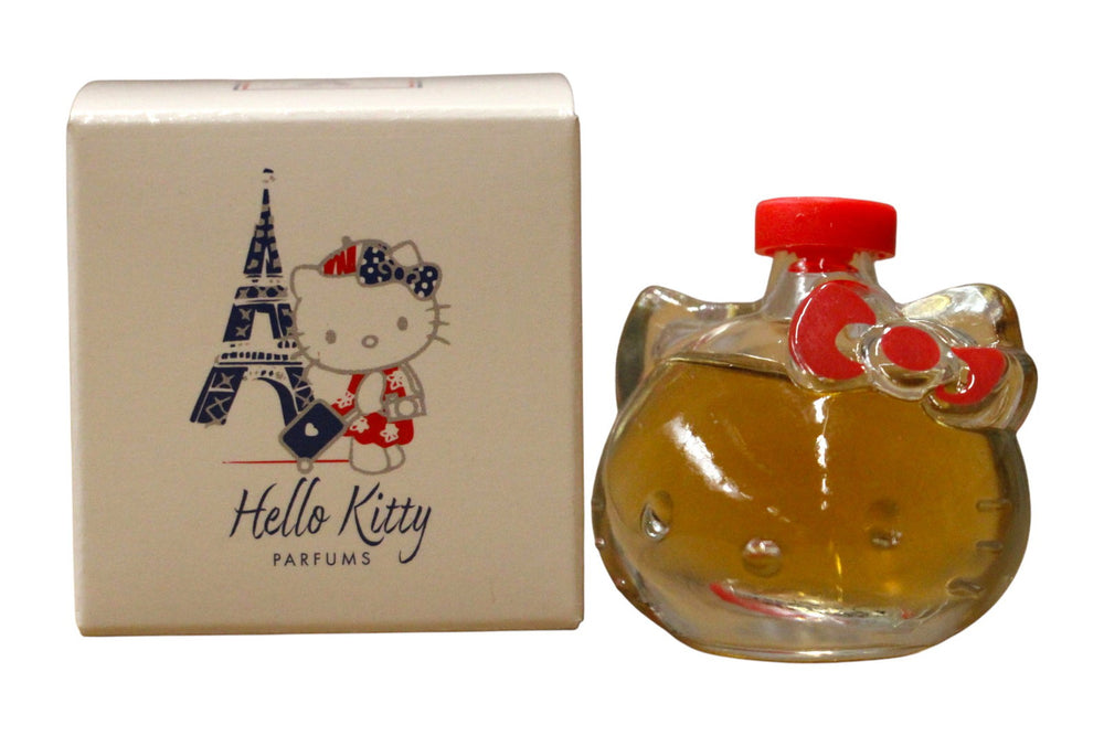 Hello Kitty Around Paris Blanc – Eau de Toilette for Girls, 5 ml Miniature