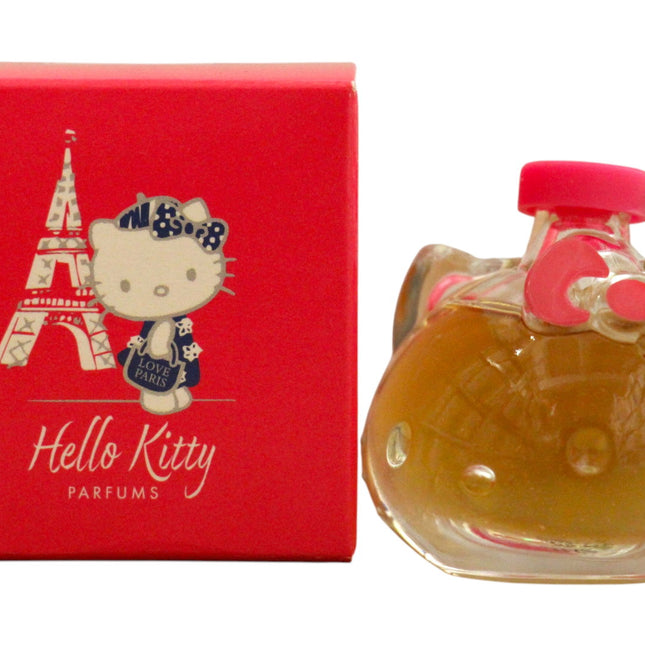 Hello Kitty Around Paris Rose – Eau de Toilette for Girls, 5 ml Miniature