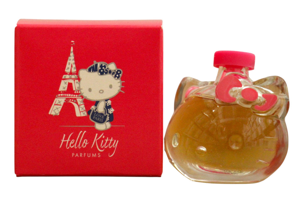 Hello Kitty Around Paris Rose – Eau de Toilette for Girls, 5 ml Miniature