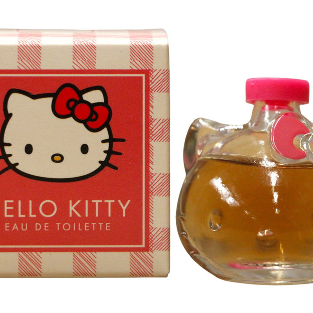 Hello Kitty Iconic Vichy Rouge – Eau de Toilette for Girls, 5 ml Miniature