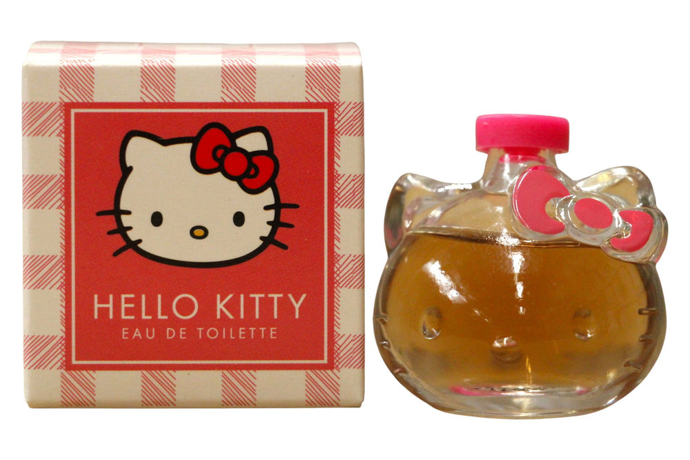 Hello Kitty Iconic Vichy Rouge – Eau de Toilette for Girls, 5 ml Miniature