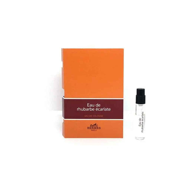 Hermes Eau de Rhubarbe Ecarlate – Eau de Cologne Unisex, Individual, 2 ml Vial
