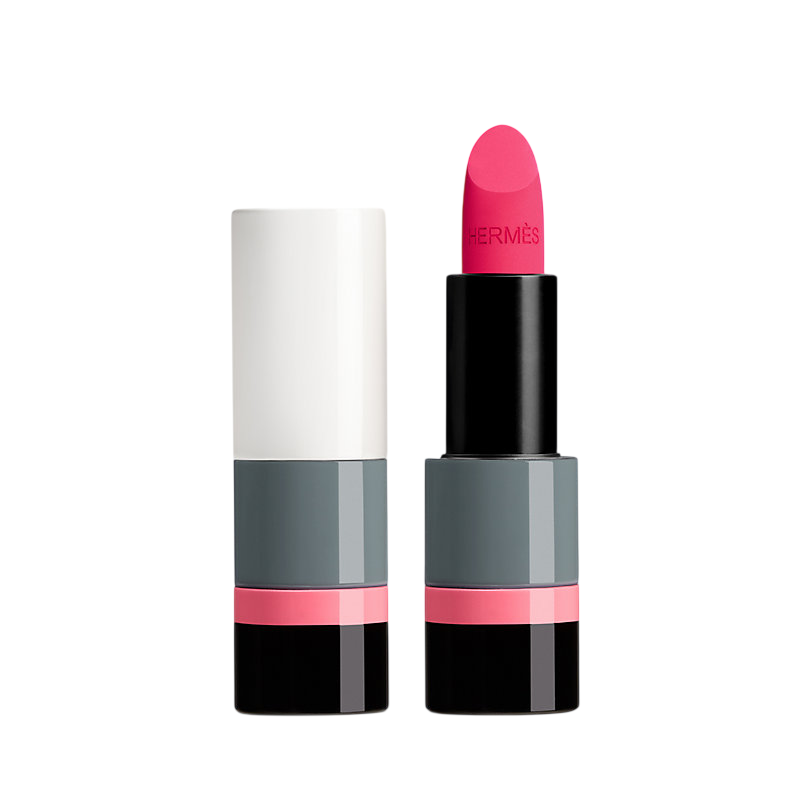Hermes Paris Matte – Cream Lipstick for Women, 41, Rose Pop, 3.5 g