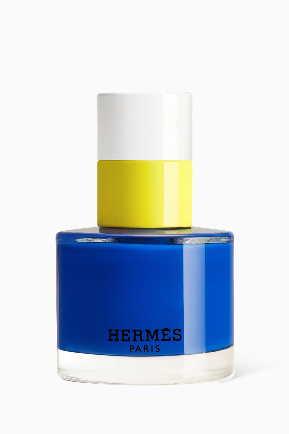 Hermes Paris – Nail Polish for Women, 62, Bleu Electrique / Nude, 15 ml