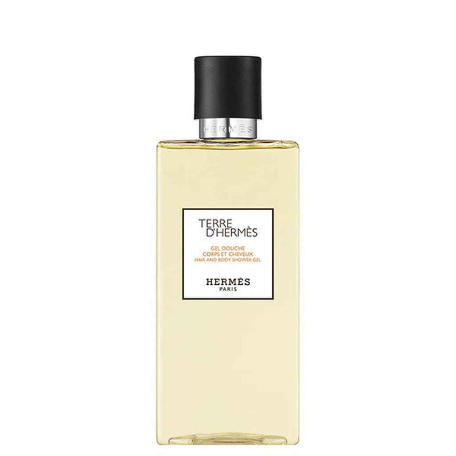 Hermes Terre d'Hermes – Shower Gel & Shampoo 2-in-1 for Men, 200 ml Tester