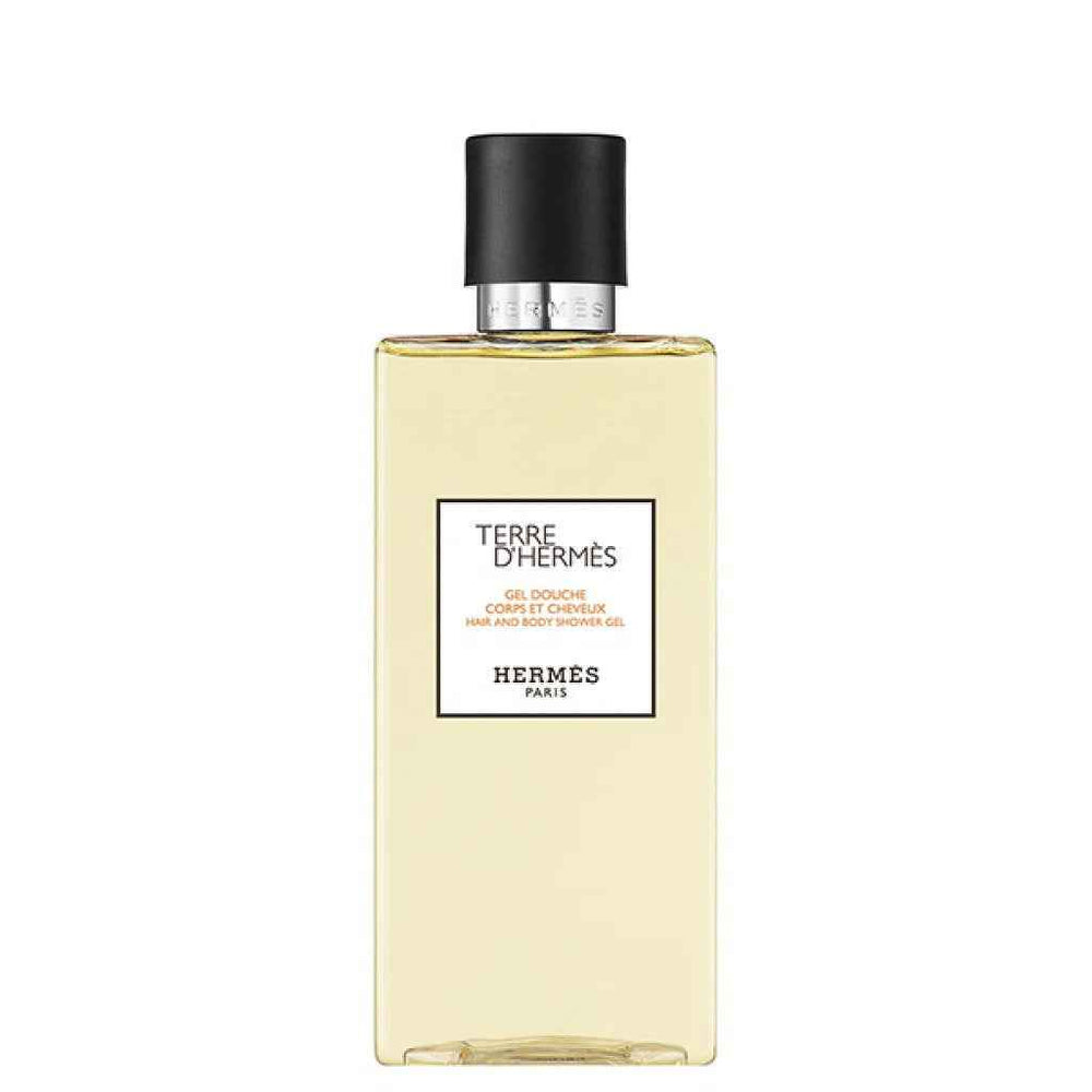 Hermes Terre d'Hermes – Shower Gel & Shampoo 2-in-1 for Men, 200 ml Tester
