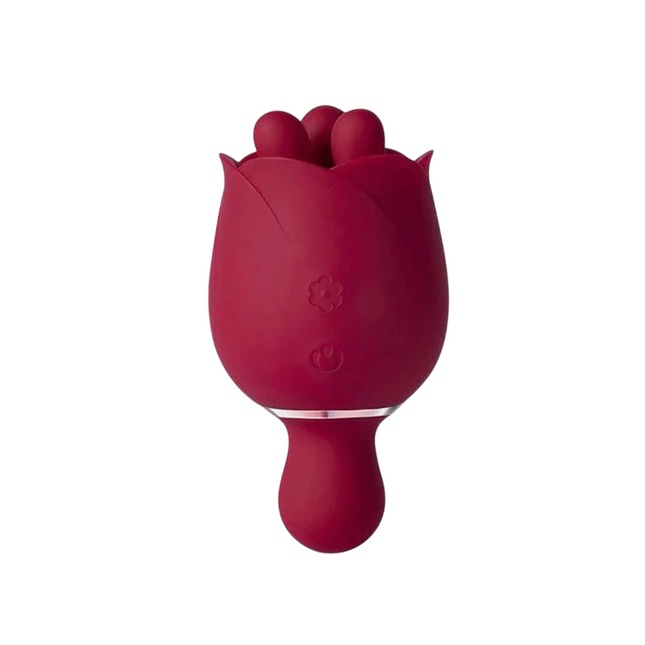 Honey Play Box Rosewyn – Vibrator & Pinpoint Stimulator 2-in-1, 9 Rotating Modes & Finger Pinching Stimulation, Rose, USB…