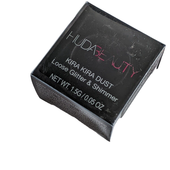 Huda Beauty Kira Kira Dust – Loose Glitter Eyeshadow for Women, Perfectly Flawded, 1.1 g