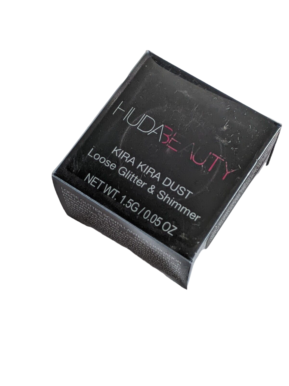 Huda Beauty Kira Kira Dust – Loose Glitter Eyeshadow for Women, Purple, 1.1 g