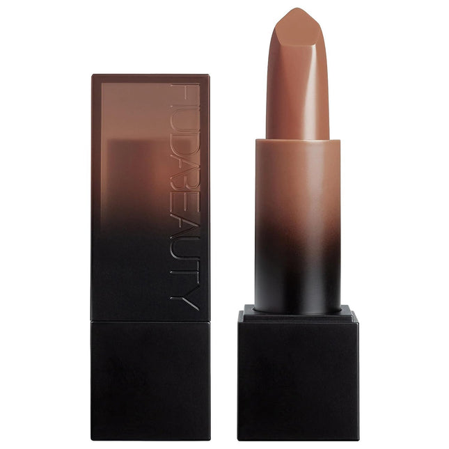 Huda Beauty Power Bullet – Cream Lipstick for Women, Brown Goal Digger, 3 g