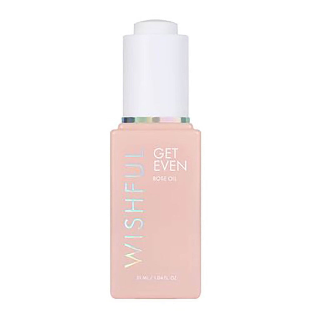 Huda Beauty Wishful Get Even Rose Hydrating – Oil for Women, For Face, 10 ml Miniature