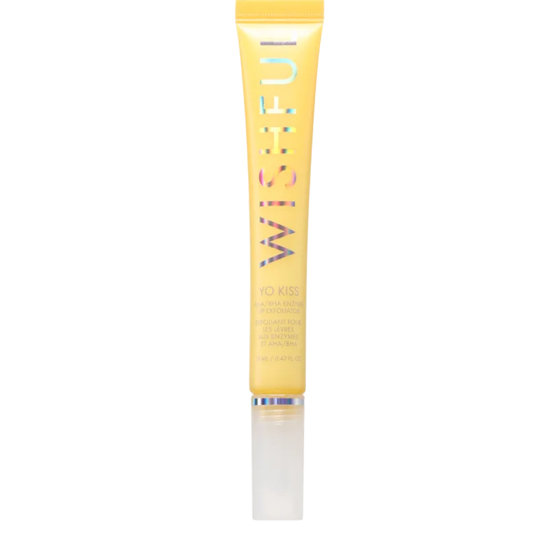 Huda Beauty Wishful Yo Kiss – Lip Scrub for Women, 14 ml