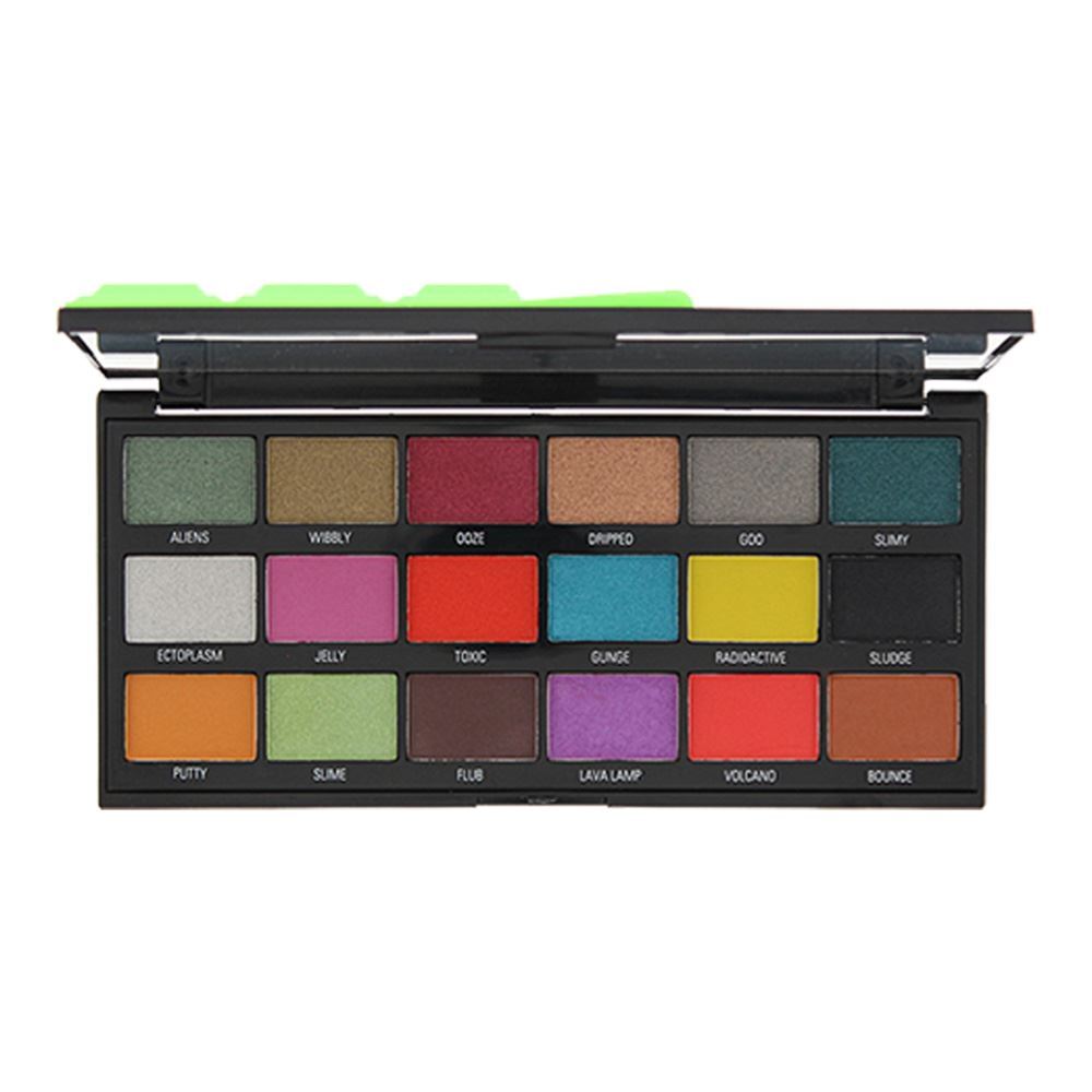 I Heart Revolution Slime – Eyeshadow Palette for Women, 18, 18 g