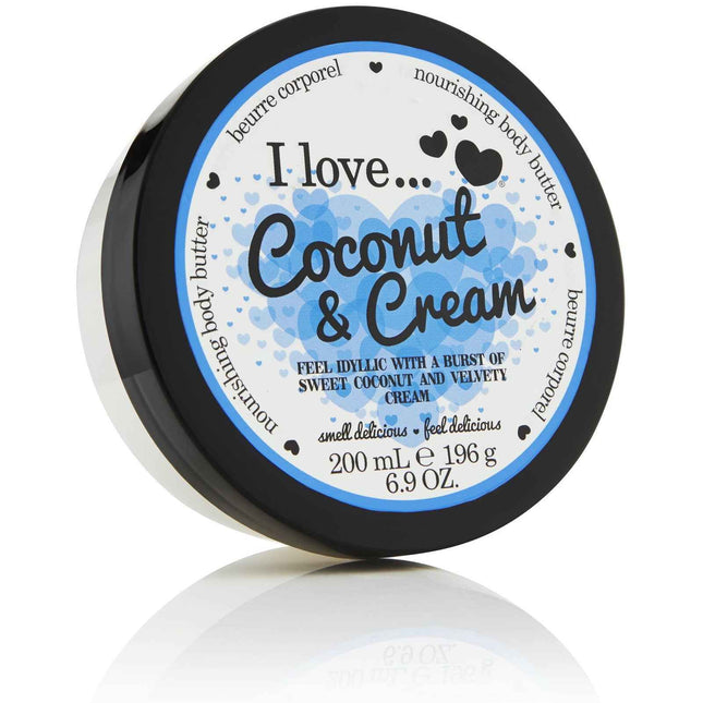 I Love Coconut & Cream Hydrating – Body Butter Unisex, 200 ml