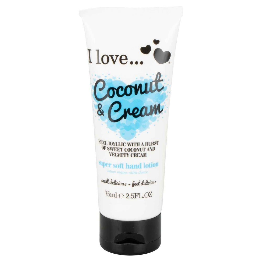 I Love I Love... Hydrating – Hand Lotion Unisex, Coconut & Cream, 75 ml