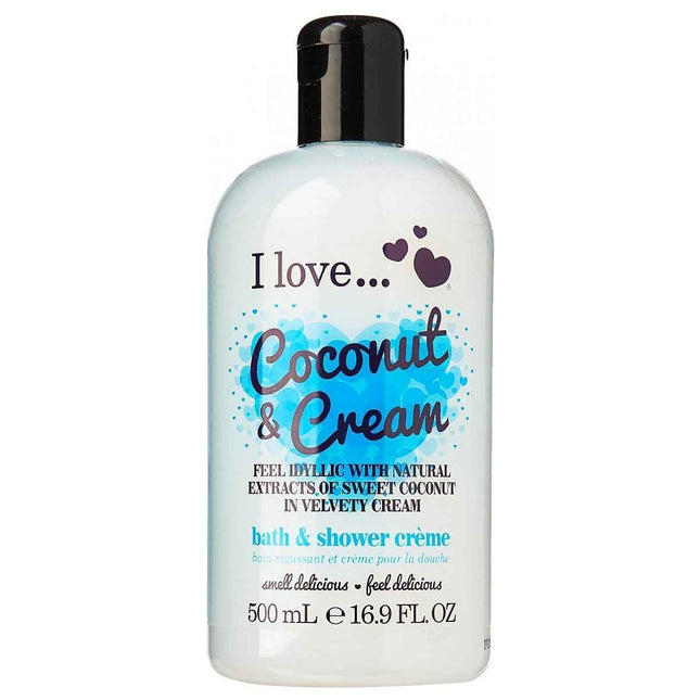I Love Coconut & Cream Nourishing – Shower Cream Unisex, 500 ml