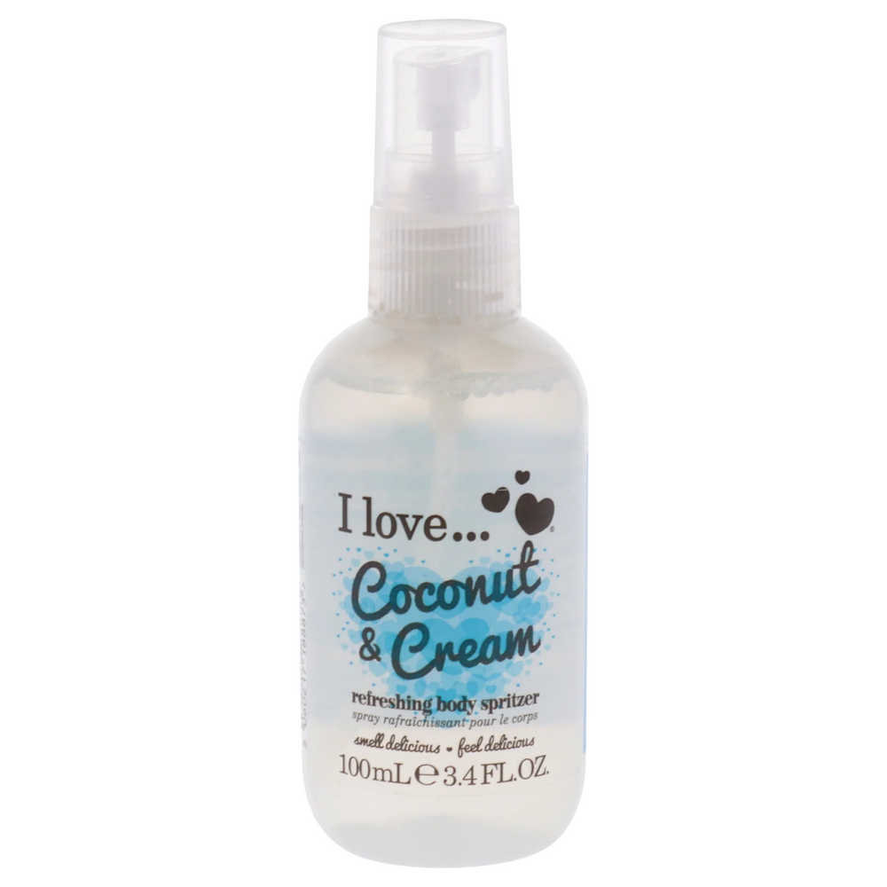 I Love Coconut & Cream – Scented Spray for Women, 100 ml