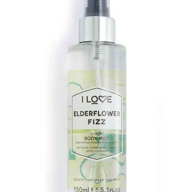 I Love Signature Collection – Mist Spray Unisex, Elderflower Fizz, 150 ml