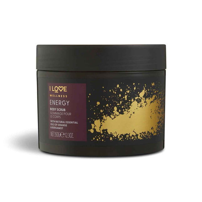 I Love Wellness Energy Vegan Exfoliating – Body Scrub Unisex, 350 g