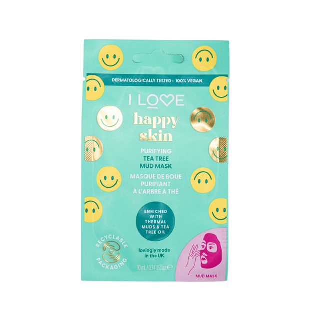 I Love Happy Skin Purifying – Sheet Mask for Women, For Face, 10 ml
