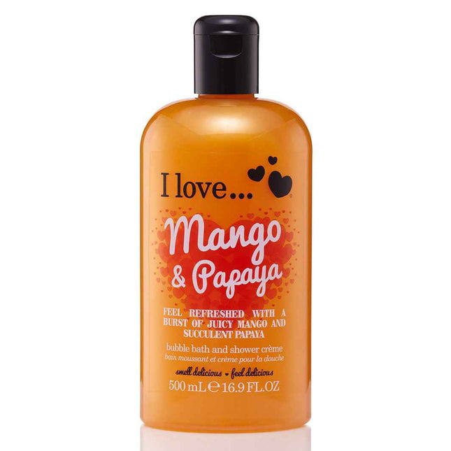 I Love Mango & Papaya Cleansing – Shower Gel Unisex, 500 ml