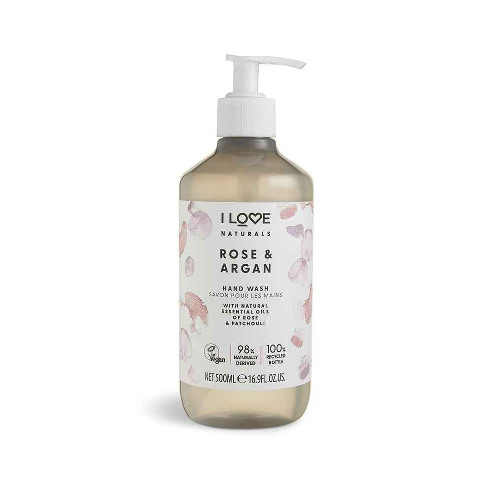 I Love Naturals Collection Rose & Argan – Liquid Soap Unisex, For Hands, 500 ml
