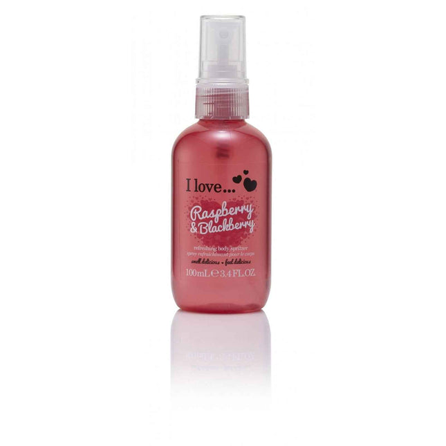I Love Raspberry & Blackberry – Scented Spray for Women, 100 ml