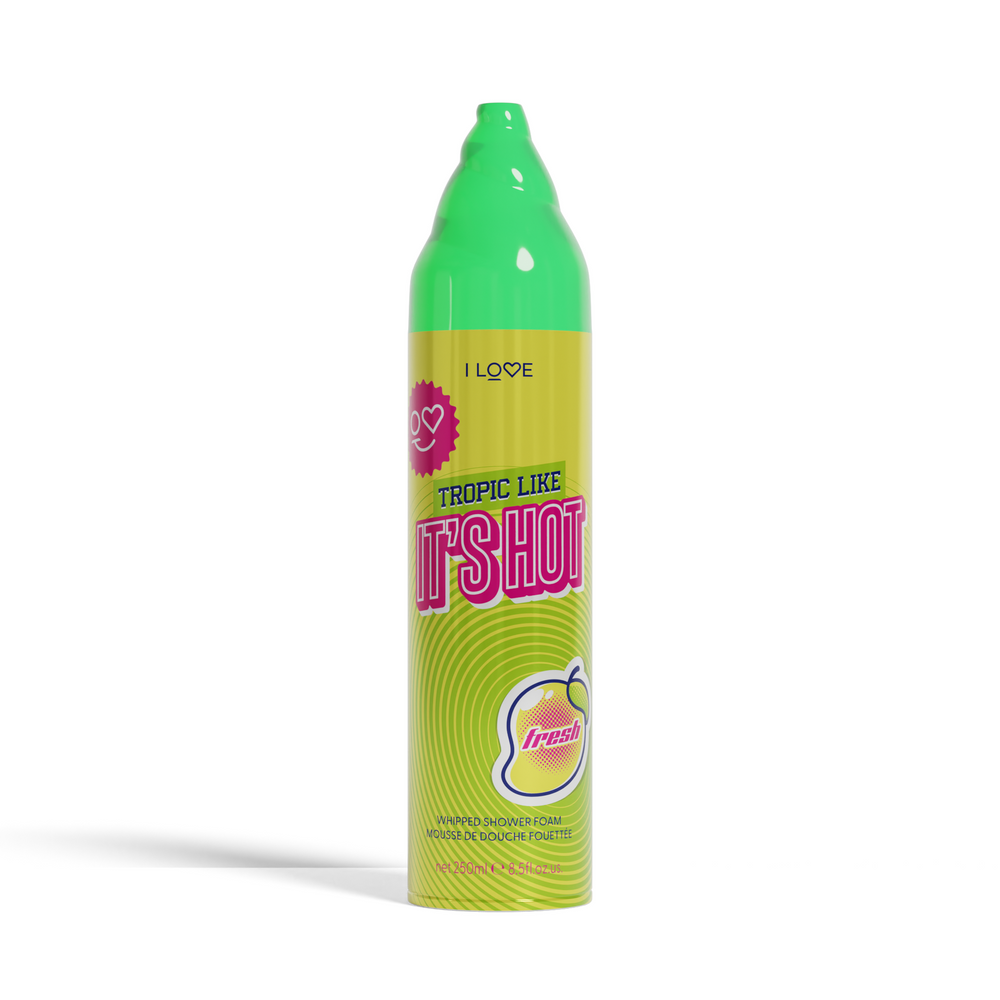 I Love Tropic Like It's Hot – Shower Mousse for Women, 250 ml