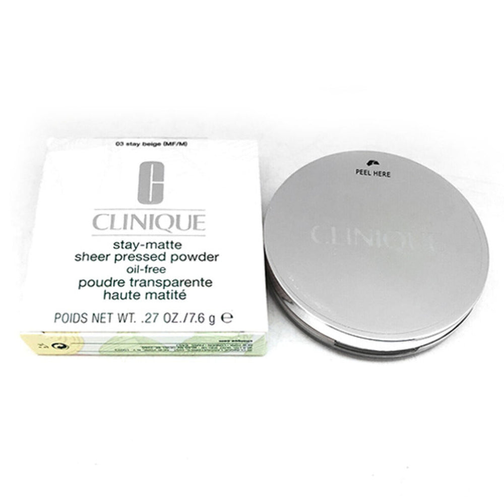 Clinique Stay-Matte – Face Powder for Women, 7 g