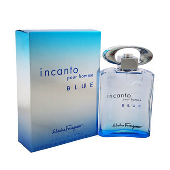 Salvatore Ferragamo Incanto Pour Homme Blue – Eau de Toilette for Men, 100 ml
